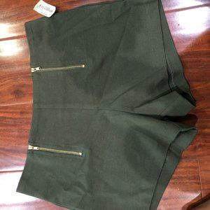 Women's Olive Green Shorts